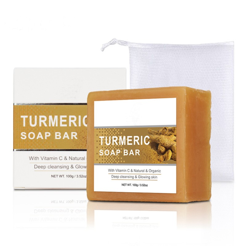 Turmeric Soap Factory - 100% Organic Ginger Oily Skin Glowing