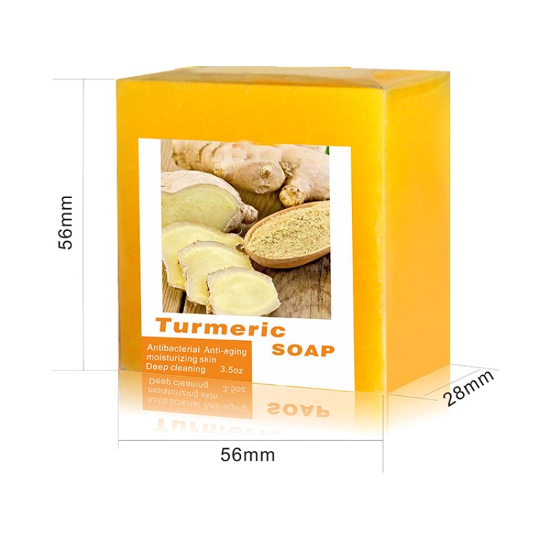 Turmeric Soap Factory - 100% Organic Ginger Oily Skin Glowing