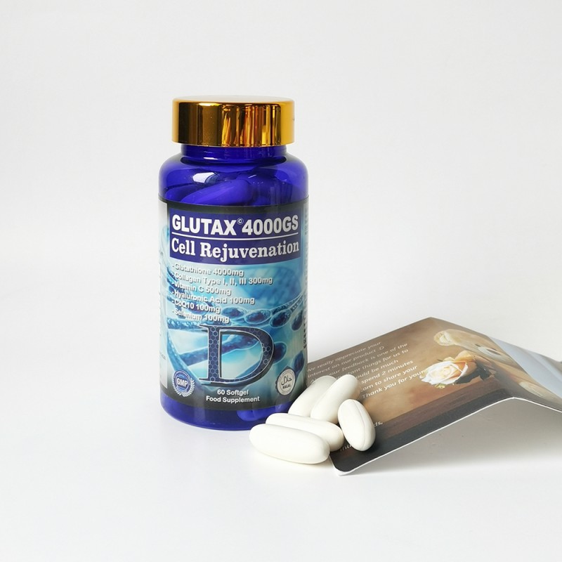 Glutathione Capsules Factory - Hot Selling 1500mg Black Skin