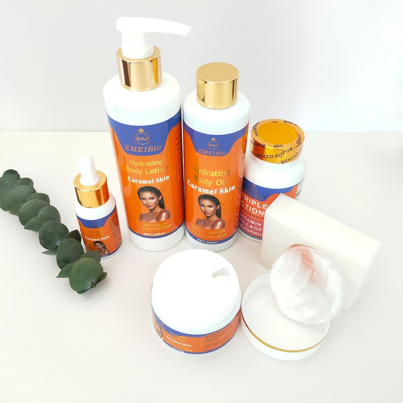 Body Lotion Kits Supplier - OEM Lightening Brightening Exfoliating