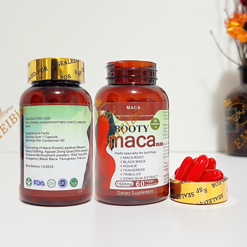 Hip Enlargement Capsule Supplier - High Quality Maca Herbal 1500mg
