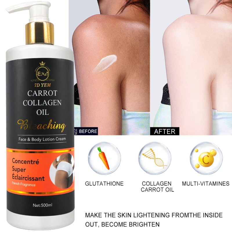 Carotene Body Lotion Supplier - Luminous Skin Moisturizing Collagen