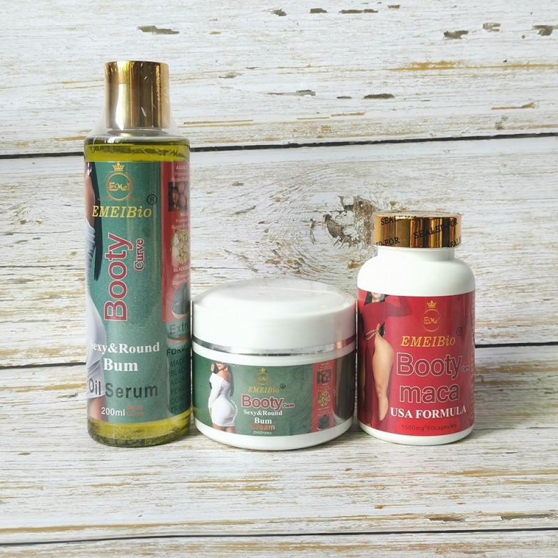 Beauty Shape Set Supplier - 3 in 1 Butt Enlargement Cream Oil