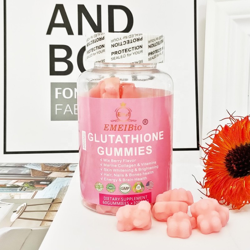 Skin Whitening Gummies Supplier - L-Glutathione Collagen Food