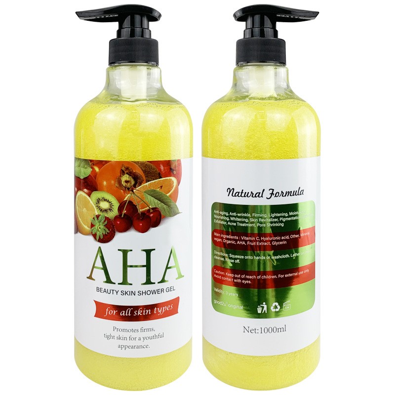 Body Wash Supplier - 1000 ML Organic Moisturizing Carrot