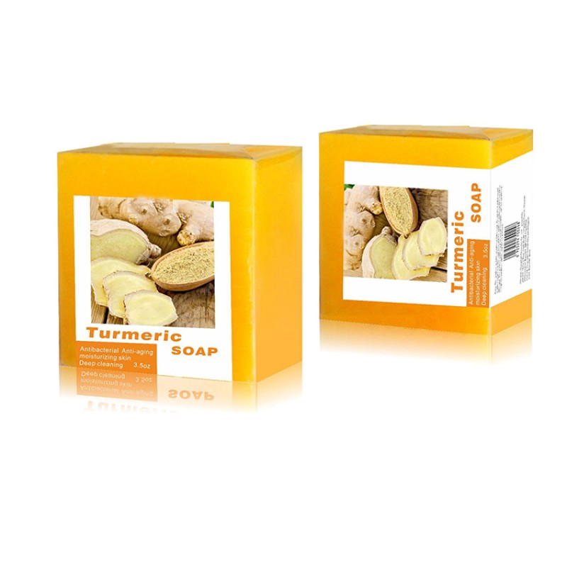Turmeric Soap Factory - 100% Organic Ginger Oily Skin Glowing