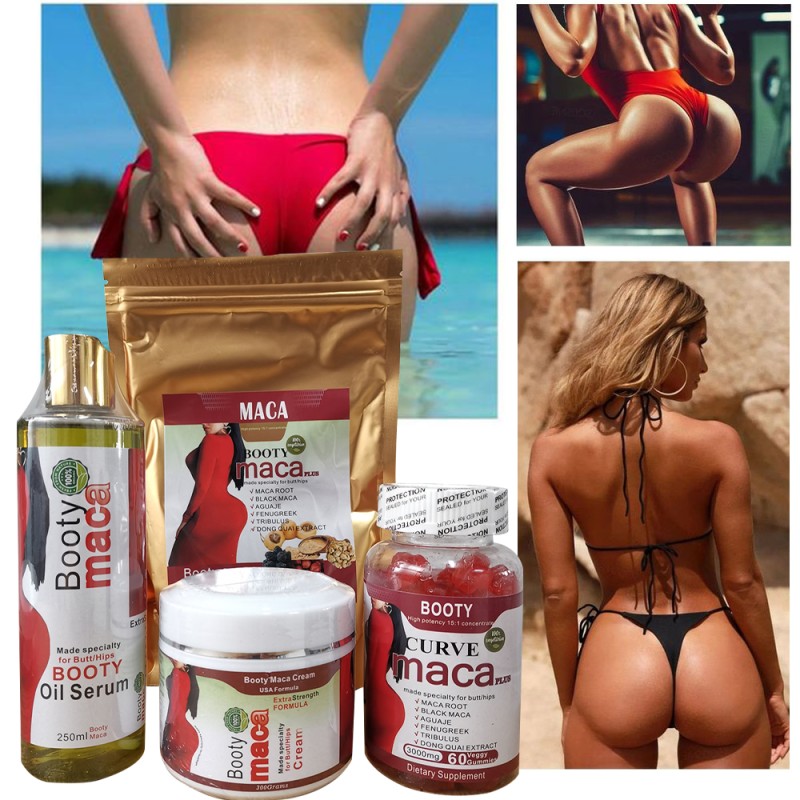 Butt Enhancement Set Manufacturer - Herbal Natural Cream Oil Gummy