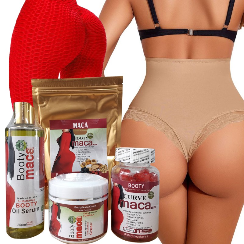 Butt Enhancement Set Manufacturer - Herbal Natural Cream Oil Gummy