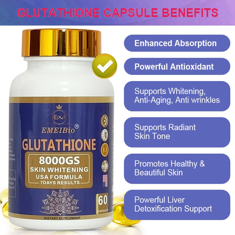Glutathione Capsules Supplier - Low MOQ Extra White Complex