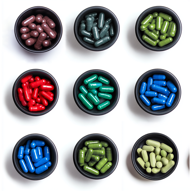 Fat Burner Set Factory - Tea Capsules Cream Massage Powder Combos