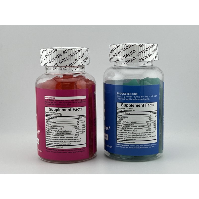 Butt Enhancement Gummies Factory - Plump Hip Firming Organic Berry 60x2