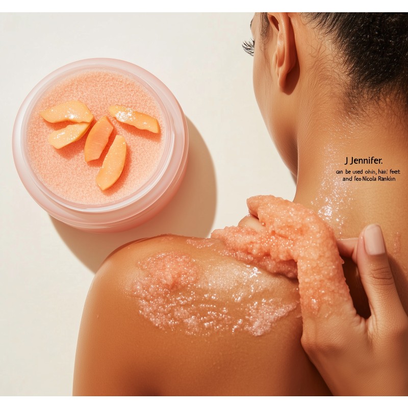 Vegan Body Scrub Manufacturer - Turmeric Milk Lemon Honey Skincare Cream