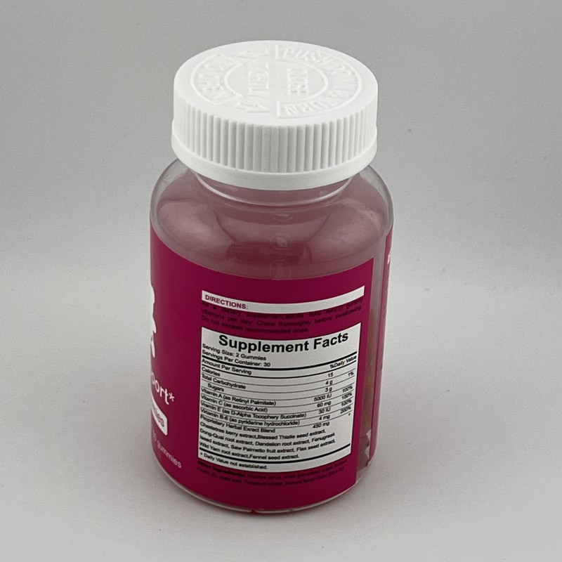 Hip Enhancement Gummies Manufacturer - Plump Buttock Organic Pink Berry 60