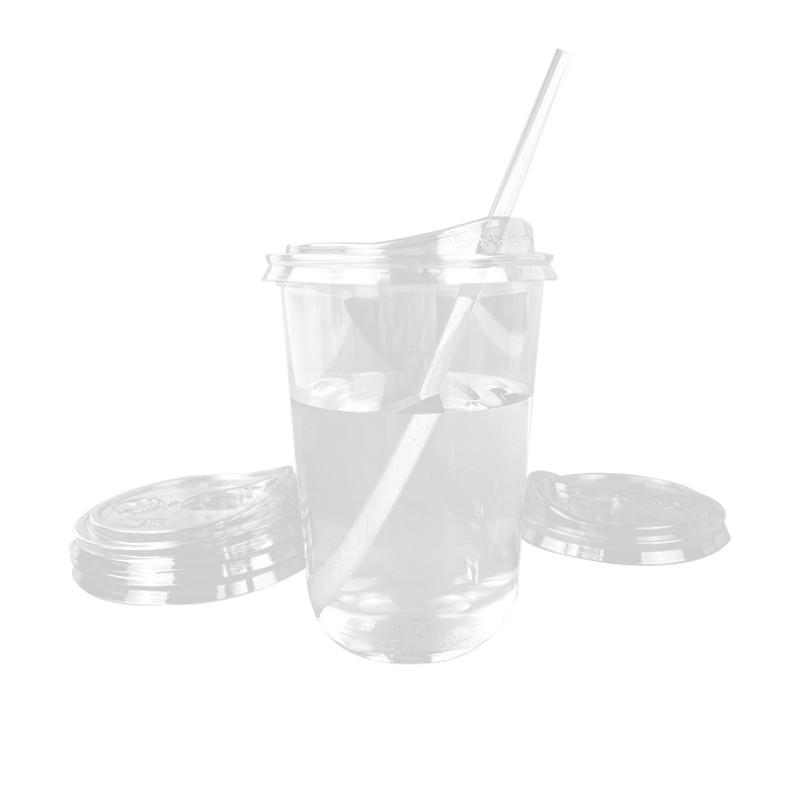 Disposable PET Plastic Sip Lid