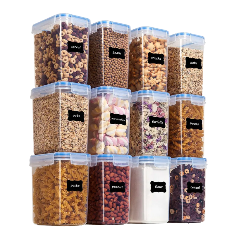 Custom Transparent Plastic Food Storage Box, Kitchen Storage Box, Refrigerator Fresh Keeping Box