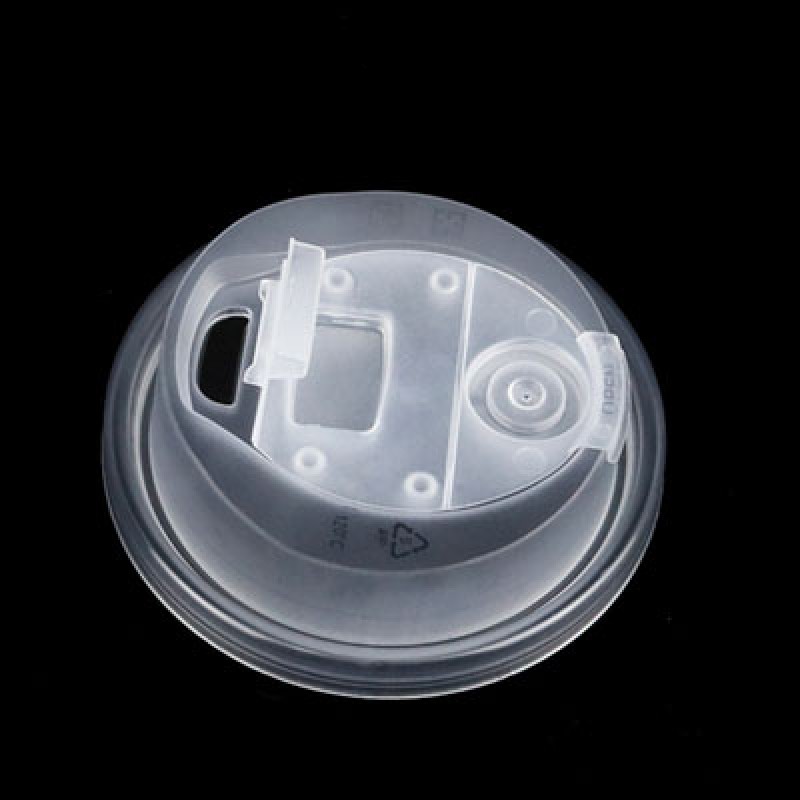 90 Caliber Disposable Multifunctional Butterfly Lid Milk Tea Coffee Paper Plastic Cup Universal Leak Proof Hot Drink Cup Lid
