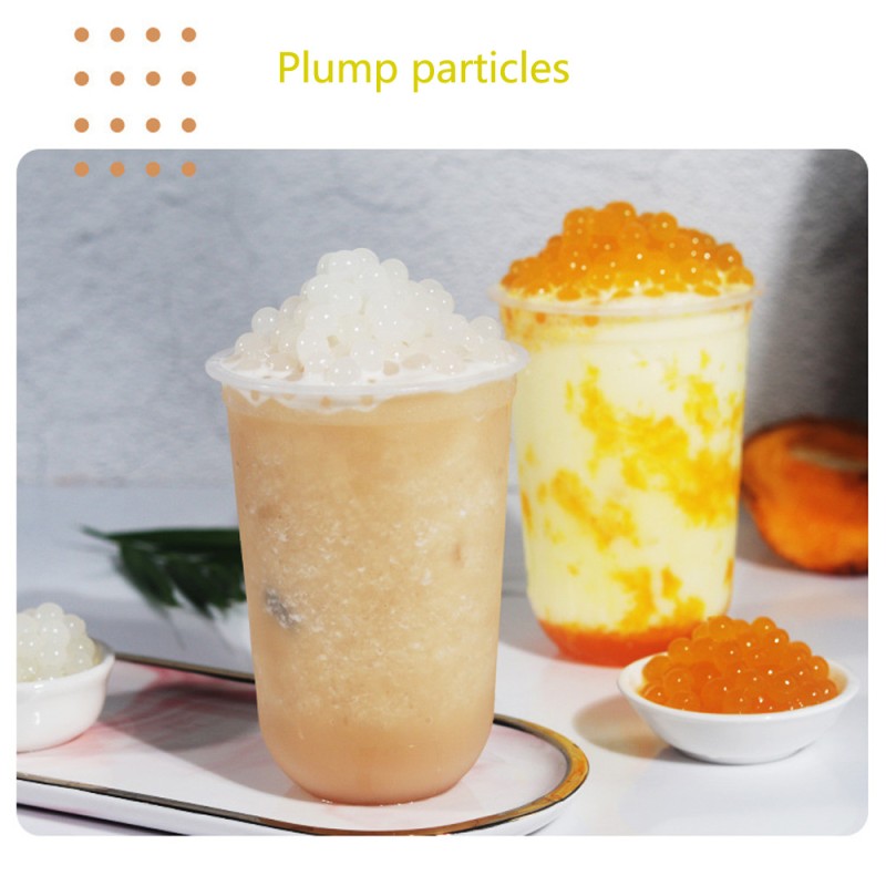 Milk Tea  Fruit Flavor Popping Ball Boba Pearls 1.3kg Popping Boba Pearls  for Topping Bubble Tea or Milk Tea Ingredients