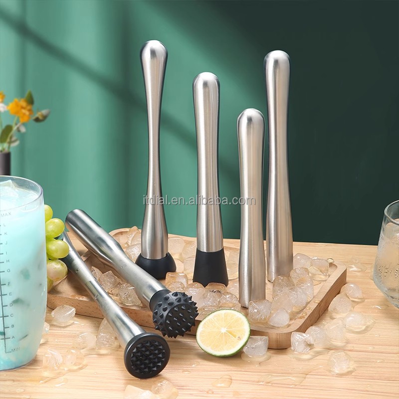 Mashed Fruit Juice Lemon Hammer Household Stainless Steel Masher Stick  Ice Crushing Tool