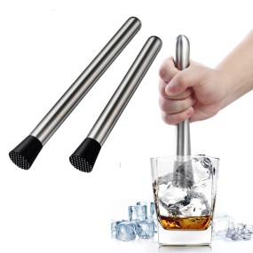 Stainless Steel Blender Crushing Press Stick Ice Hammer Lemon Hammer