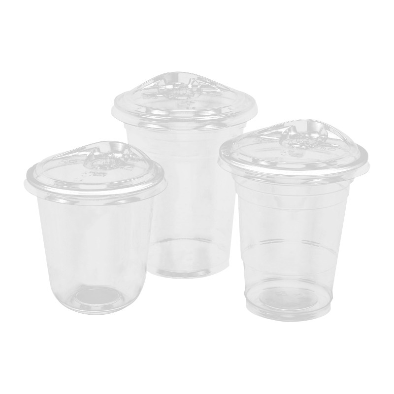 Disposable PET Plastic Sip Lid
