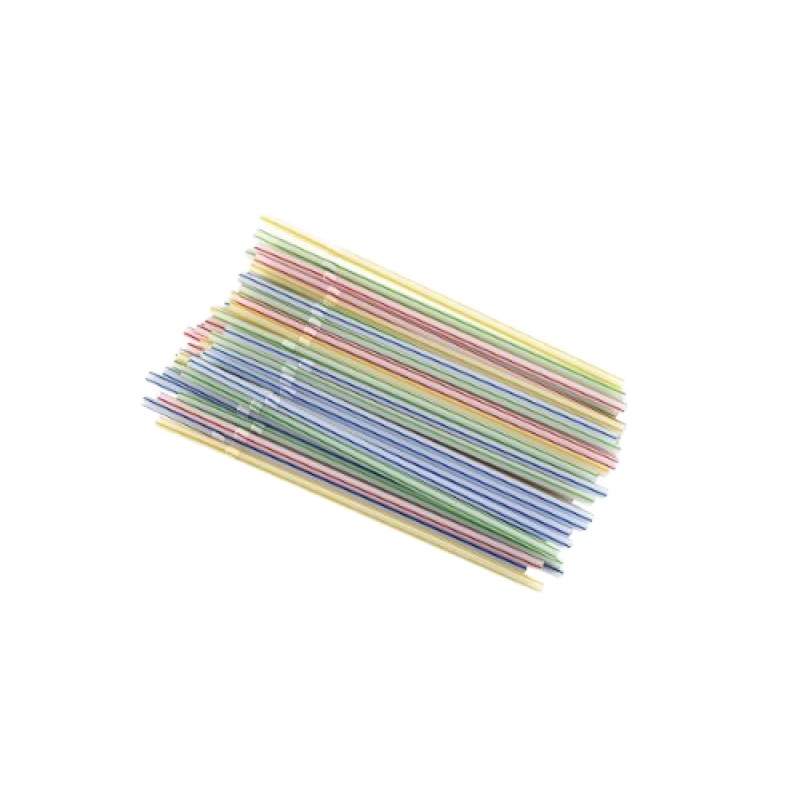 Factory Direct Wholesale Bendable Assorted Straws Colorful Disposable Drinking Straws Perfect for Parties