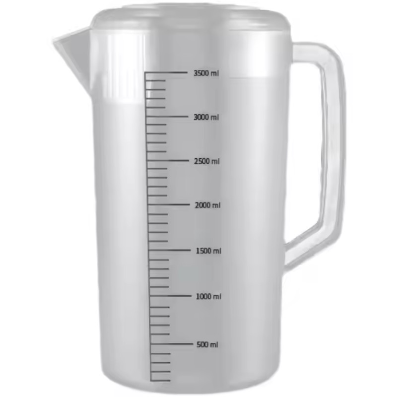 Water Pitcher With Lid Drink Picher With Lid or Wooden Lid for Juice Bubble Tea Summer Drinkware Kitchen Stuff Home Kitchen Item