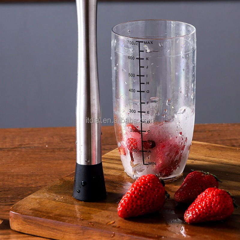 Mashed Fruit Juice Lemon Hammer Household Stainless Steel Masher Stick  Ice Crushing Tool