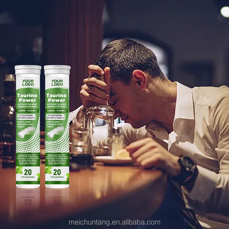 Taurine Tablets Manufacturer - 100mg with Vitamin C and B Mint