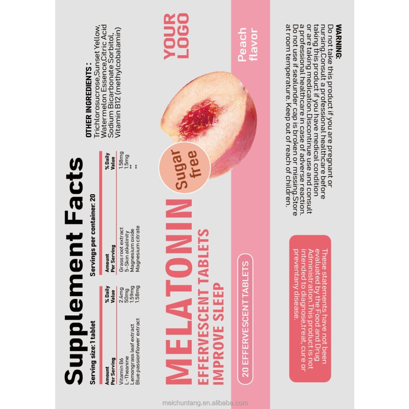 Vitamin B6 Tablets Supplier - OEM ODM L-Theanine Herbal Sleep