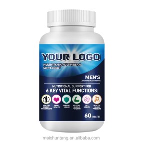 Men's Multivitamin Supplier - OEM Private Label Halal One-a-Day