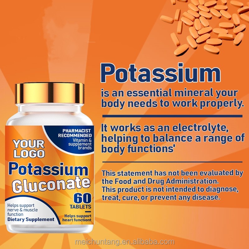 Potassium Supplement Supplier - OEM ODM Vegan Heart Immune Health
