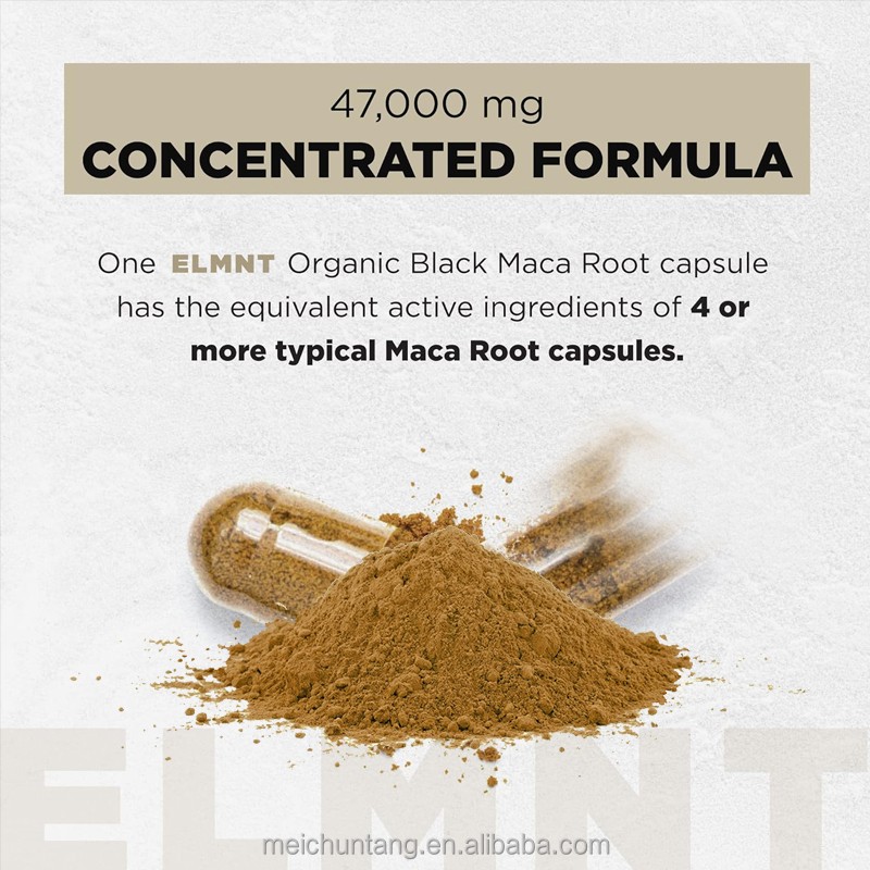 Maca Root Capsules Supplier - Private Label Plant-Based Vitality