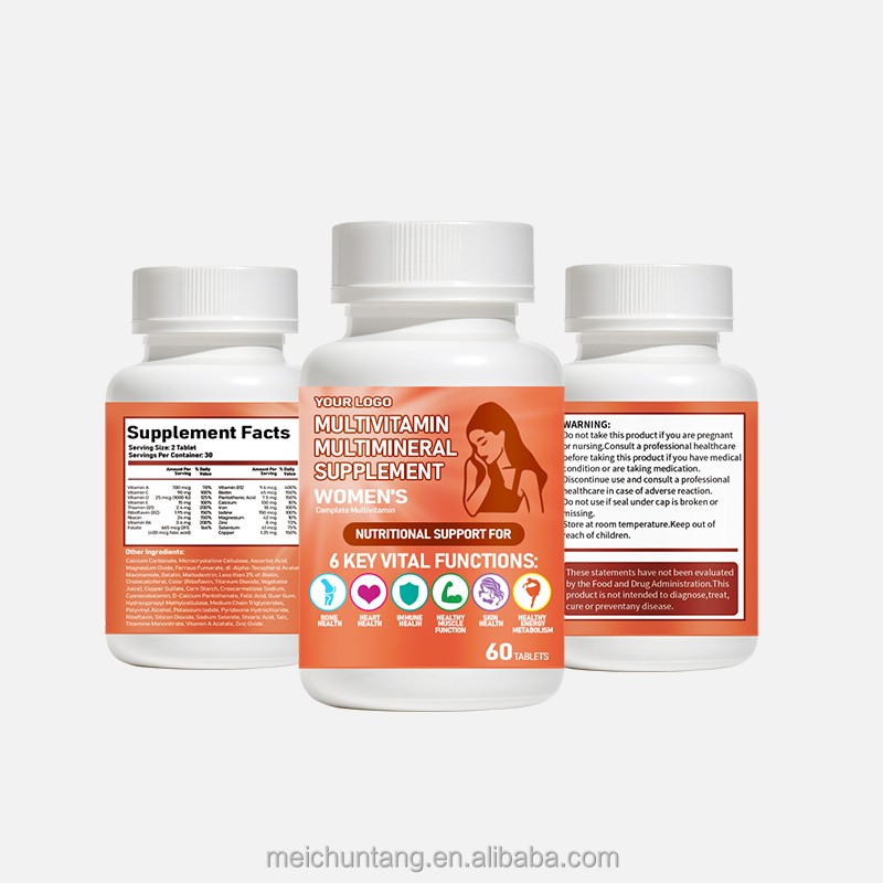 Multivitamin Supplement Factory - OEM Health Dietary for Men Women