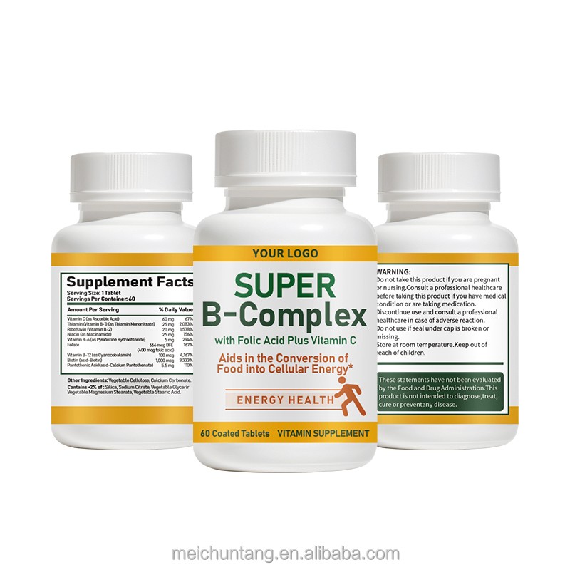 Super B Complex Tablets Manufacturer - No Artificial Flavor Immune