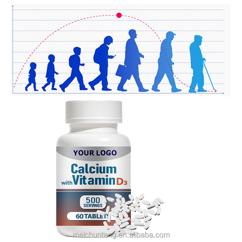 Vitamin D3 Tablets Manufacturer - Private Label Calcium Absorption