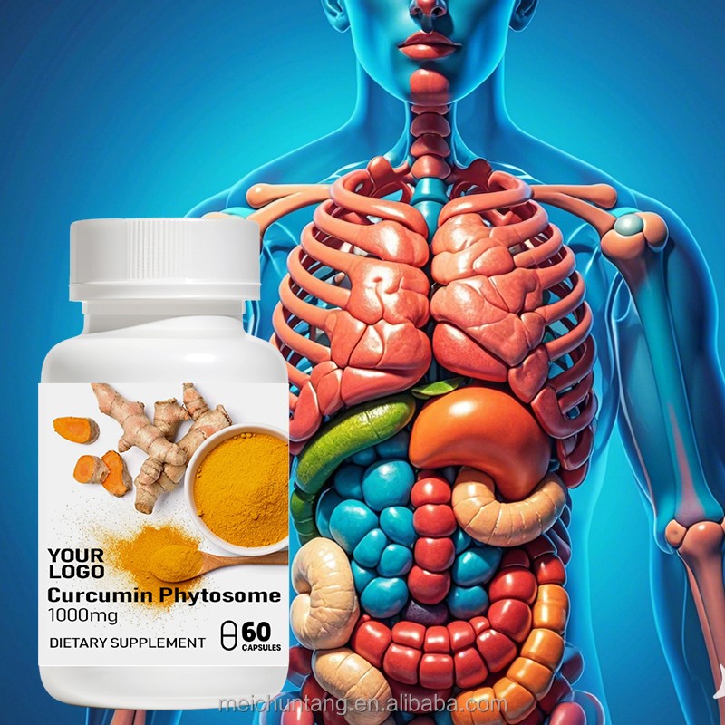 Curcumin Capsules Supplier - OEM 1000mg Brain Joints Muscles