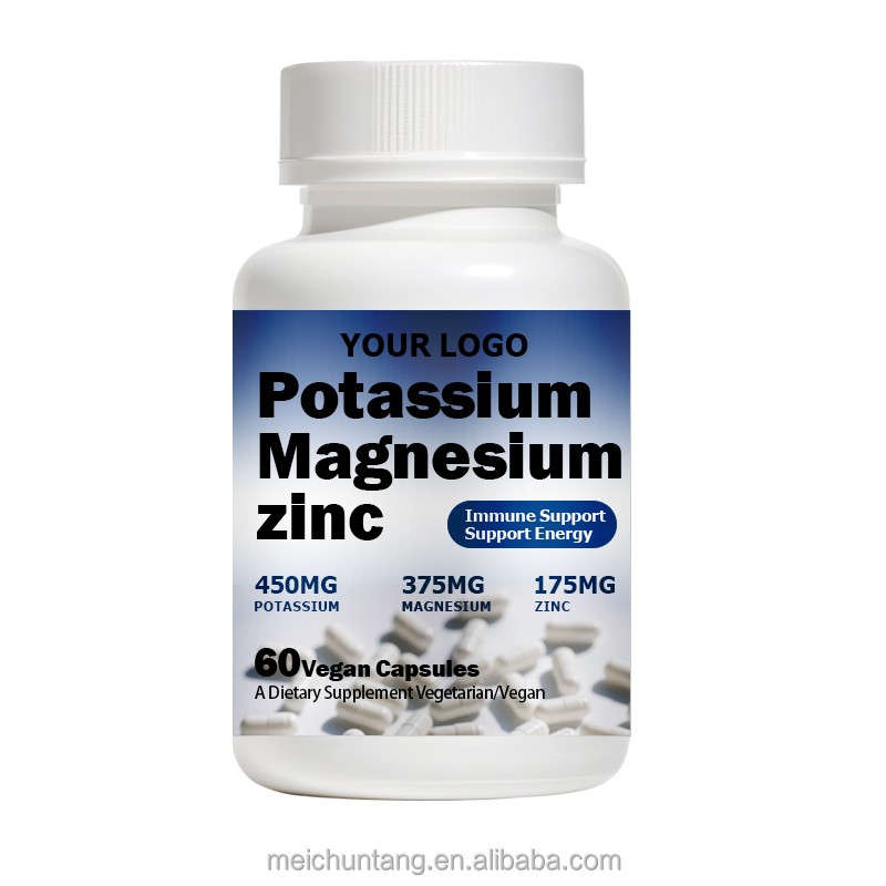 Potassium Magnesium Capsules Manufacturer - Vegan Sleep Quality Immune