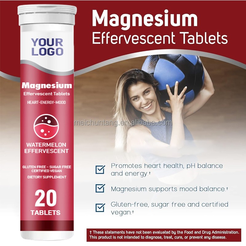 Magnesium Tablets Factory - Adult Bone Circulatory Health Aid