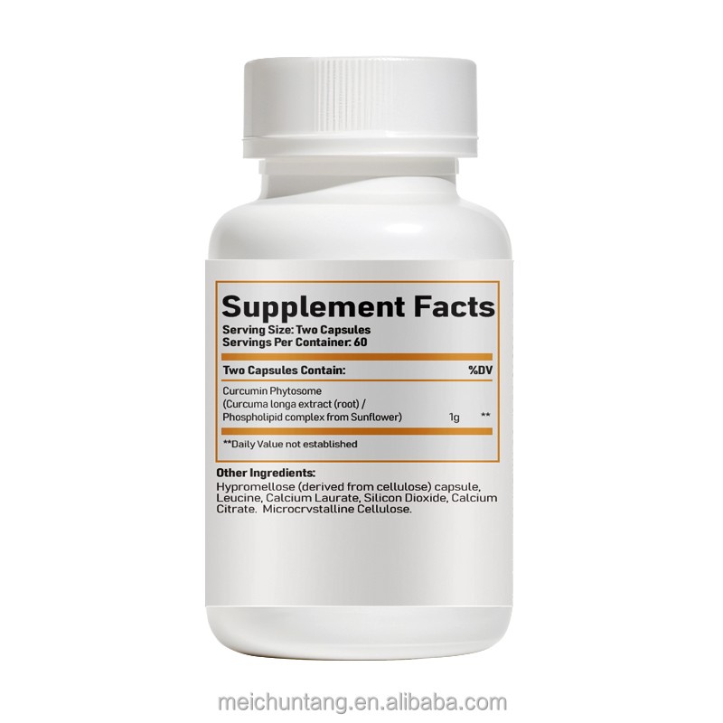 Curcumin Capsules Supplier - OEM 1000mg Brain Joints Muscles