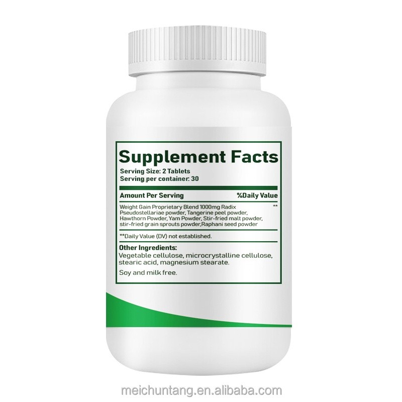 Weight Gain Capsules Manufacturer - OEM Fast Herbal Appetite Pills