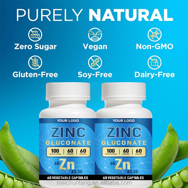 Herbal Powder Capsules Supplier - OEM Service with Zinc Gluconate