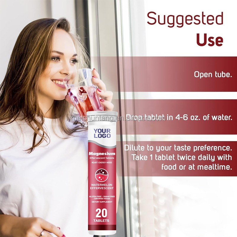 Magnesium Tablets Factory - Adult Bone Circulatory Health Aid