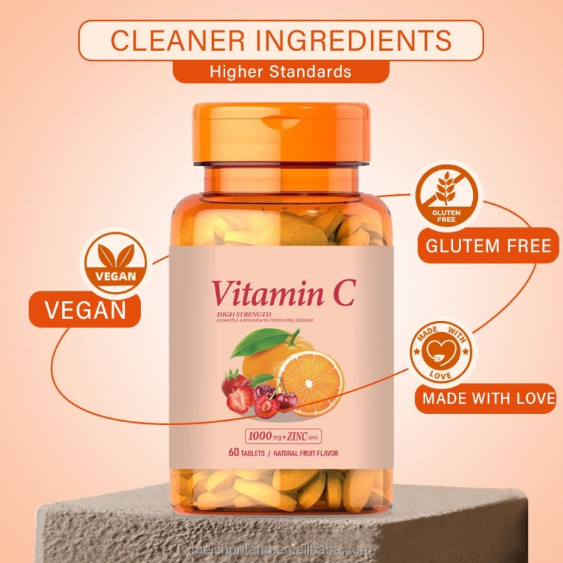 Vitamin C Tablets Manufacturer - High Content VC Skin Whitening Immunity