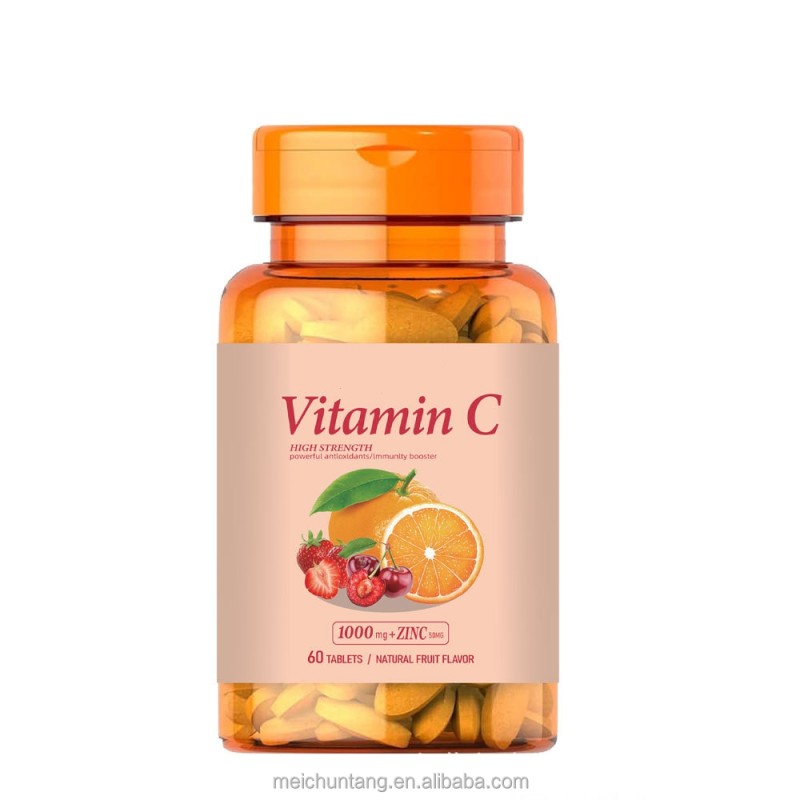 Vitamin C Tablets Supplier - OEM Immune Support Chewable Antioxidant