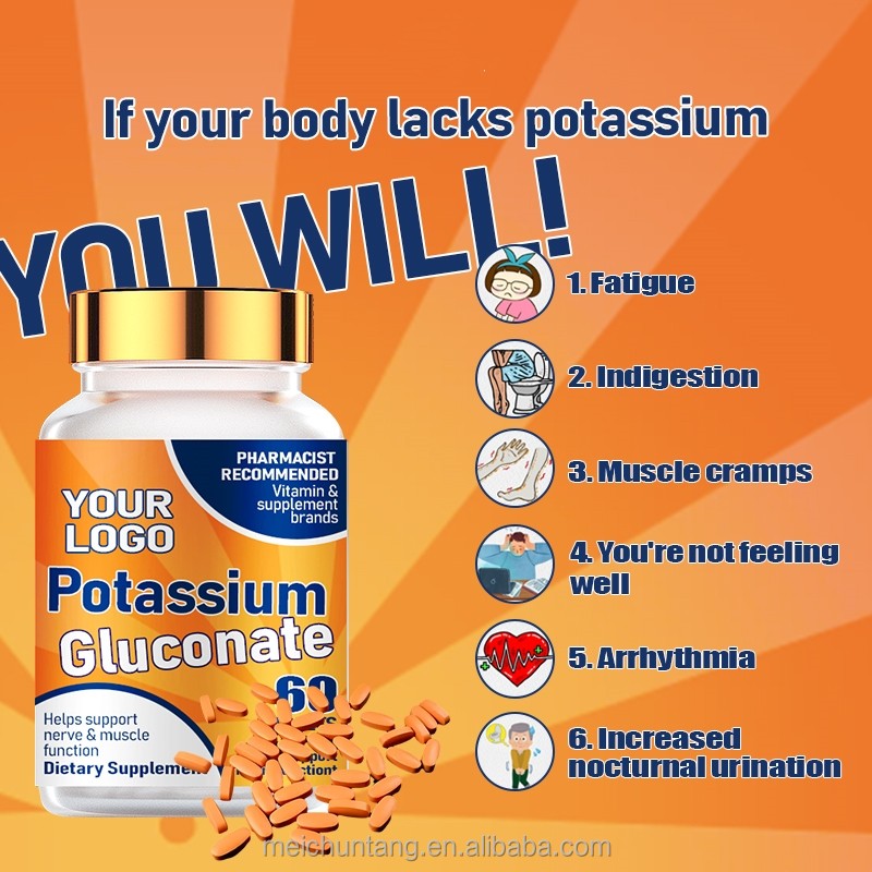 Potassium Supplement Supplier - OEM ODM Vegan Heart Immune Health