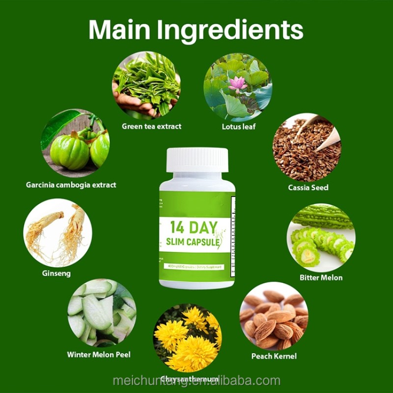 Slimming Capsules Manufacturer - OEM Customized 14 Days Natural