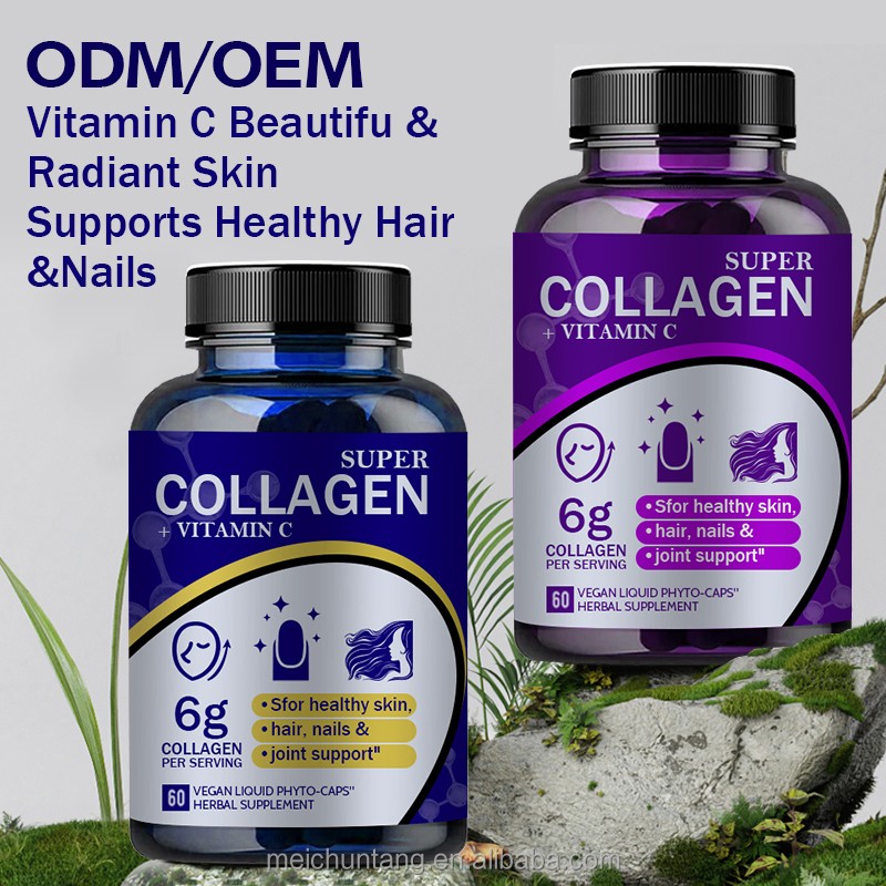 Collagen Vitamin Capsules Supplier - Hot Selling High Antioxidant