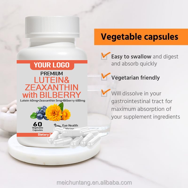 Eye Vitamins Capsules Supplier - OEM Private Label Lutein Zeaxanthin