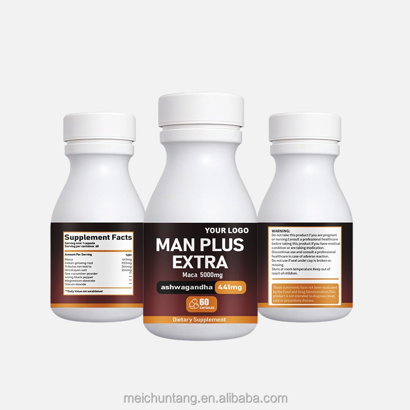 Maca Root Capsules Manufacturer - Private Label Extract with Ginseng