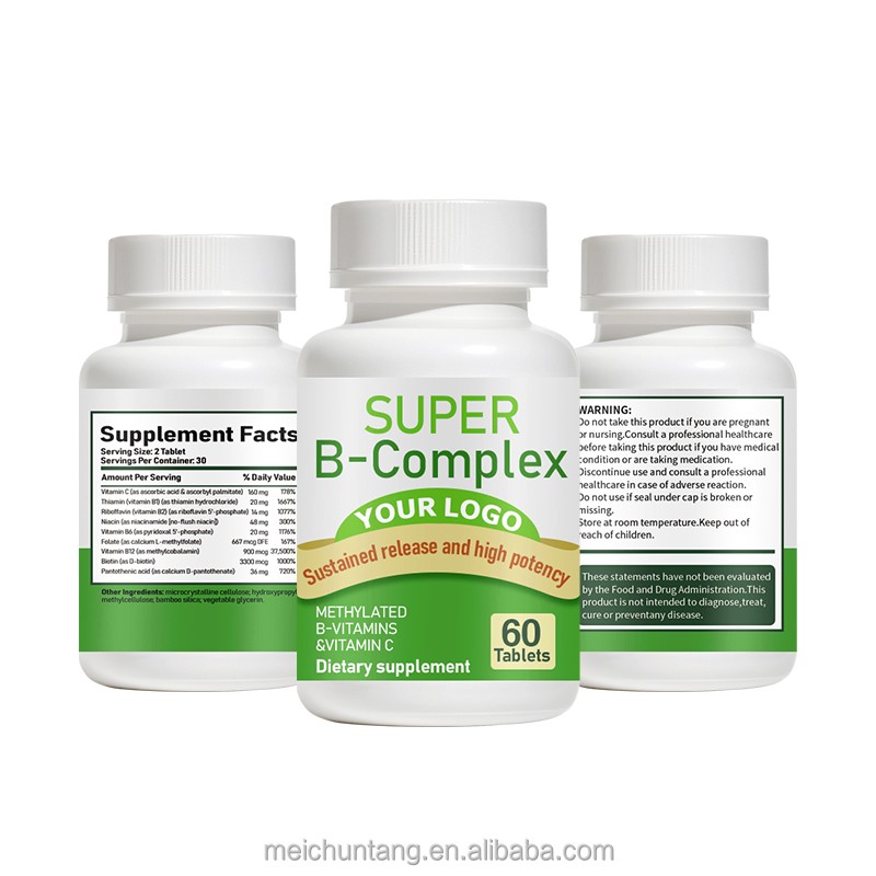 Vitamin B Complex Factory - Good Quality Super B with Folic Acid